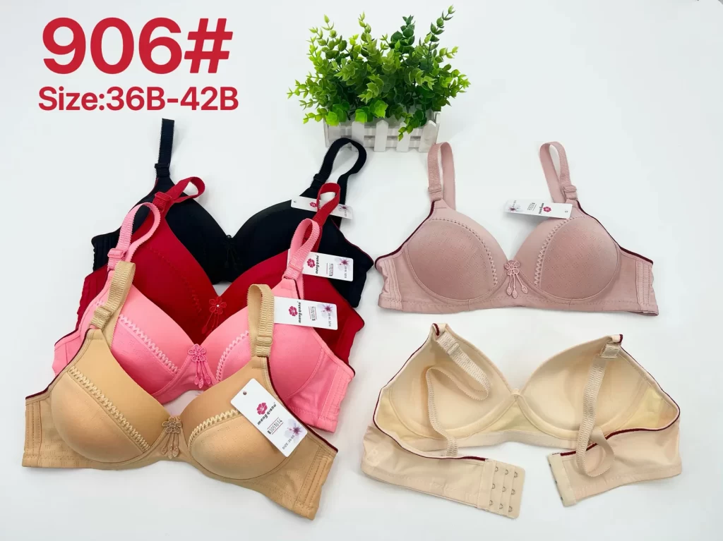 Wholesale Lace Trim Polka Dot Bra B Cup (906) - China lingerie manufacturer & supplier