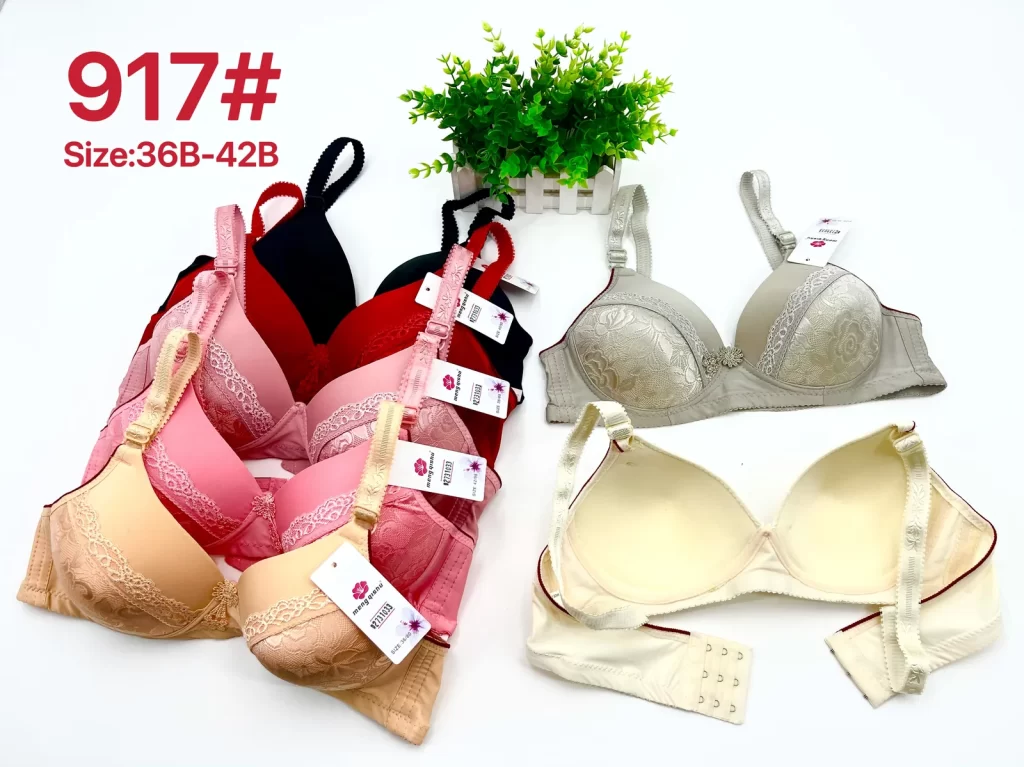 Wholesale Lace Trim Bra B Cup (917) - China lingerie manufacturer & supplier