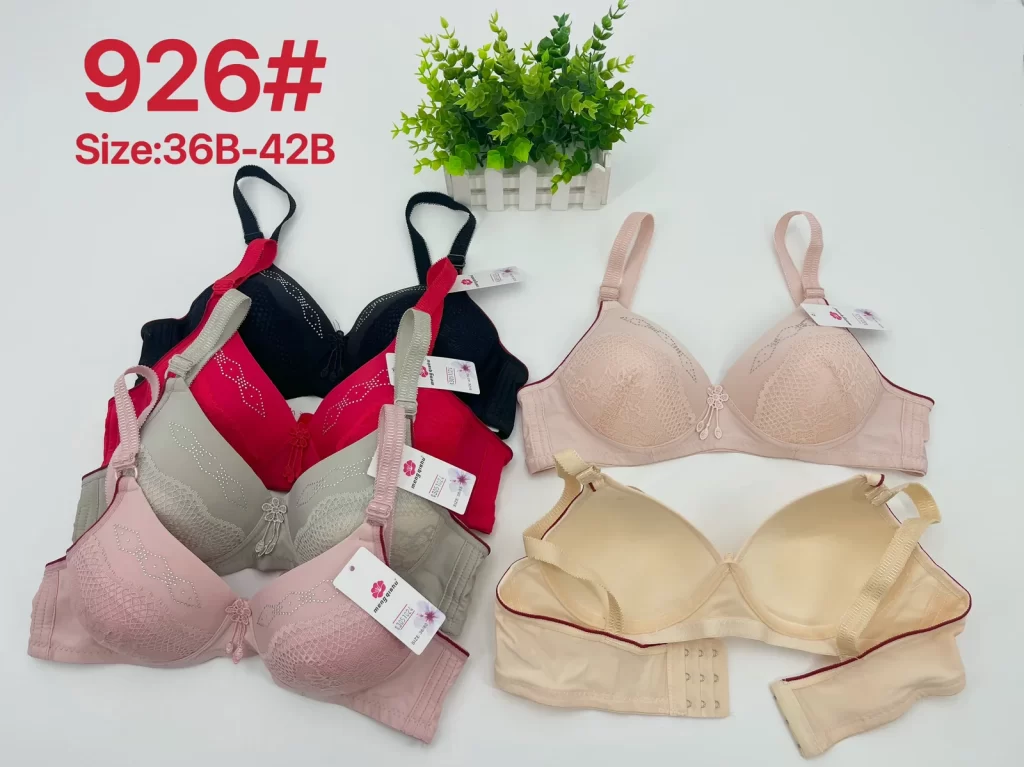 Wholesale Lace Trim Bra B Cup (926) - China lingerie manufacturer & supplier