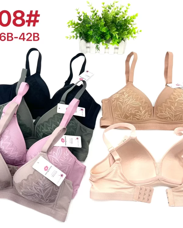 Wholesale Lace Trim Bra B Cup (B008) - China lingerie manufacturer & supplier