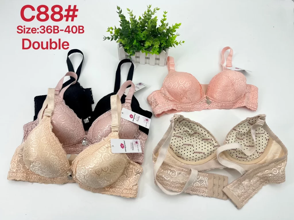 Wholesale Lace Trim Bra B Cup (C88) - China lingerie manufacturer & supplier