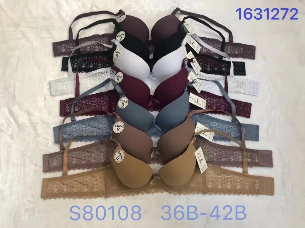 Wholesale Lace Trim Bra B Cup (S80108) - China lingerie manufacturer & supplier