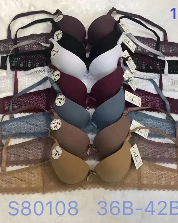 Wholesale Lace Trim Bra B Cup (S80108) - China lingerie manufacturer & supplier