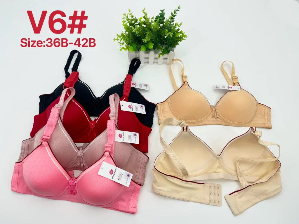 Wholesale Lace Trim Polka Dot Bra B Cup (V6) - China lingerie manufacturer & supplier