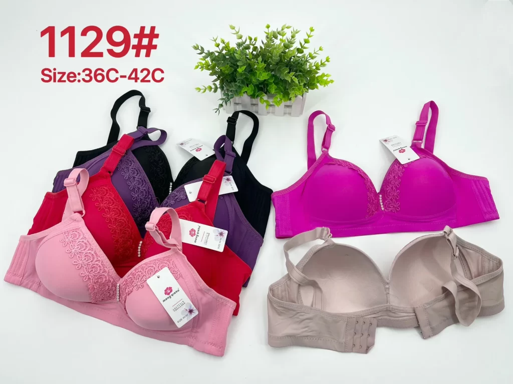 Wholesale Lace Trim Bra C Cup (1129) - China lingerie manufacturer & supplier