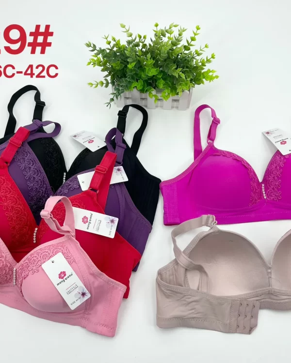 Wholesale Lace Trim Bra C Cup (1129) - China lingerie manufacturer & supplier