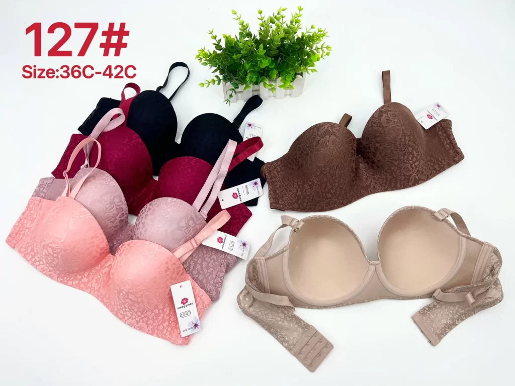Wholesale Lace Trim Bra C Cup (127) - China lingerie manufacturer & supplier