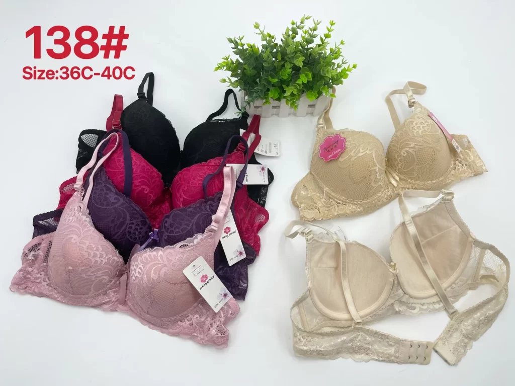 Wholesale Lace Trim Bra C Cup (138) - China lingerie manufacturer & supplier