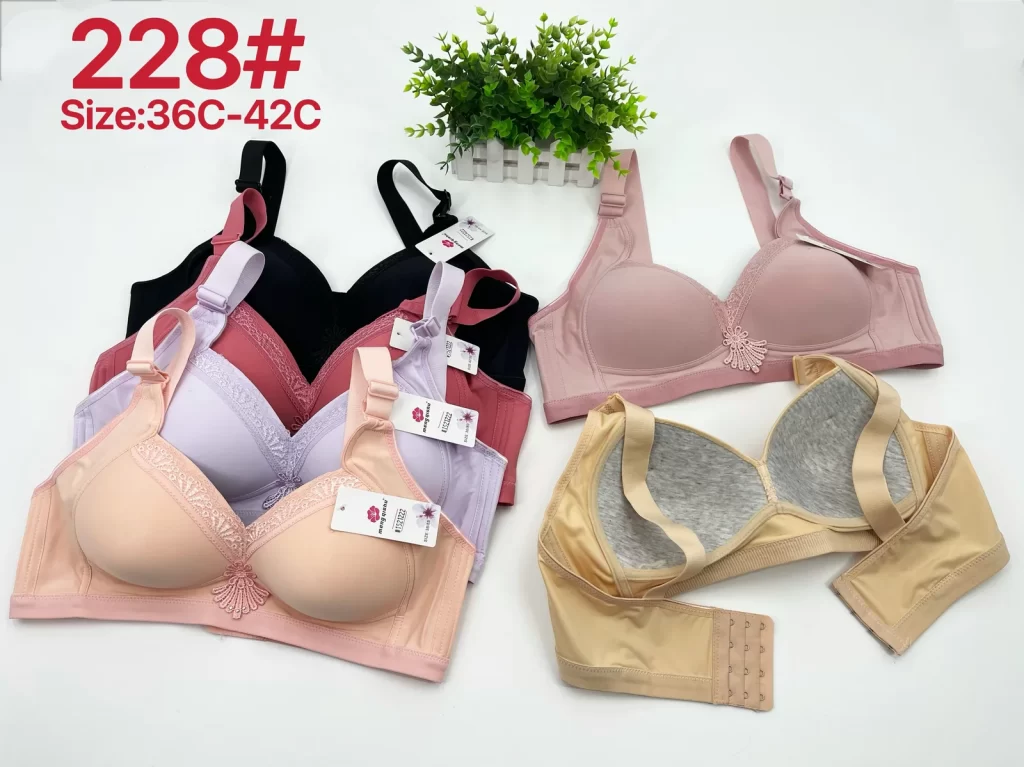Wholesale Lace Trim Bra C Cup (228) - China lingerie manufacturer & supplier