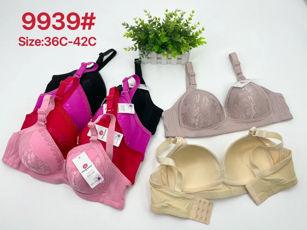 Wholesale Lace Trim Bra C Cup (9939) - China lingerie manufacturer & supplier