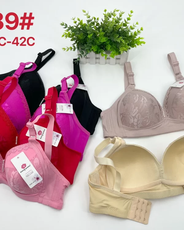 Wholesale Lace Trim Bra C Cup (9939) - China lingerie manufacturer & supplier