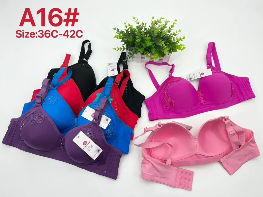 Wholesale Lace Trim Bra C Cup (A16) - China lingerie manufacturer & supplier