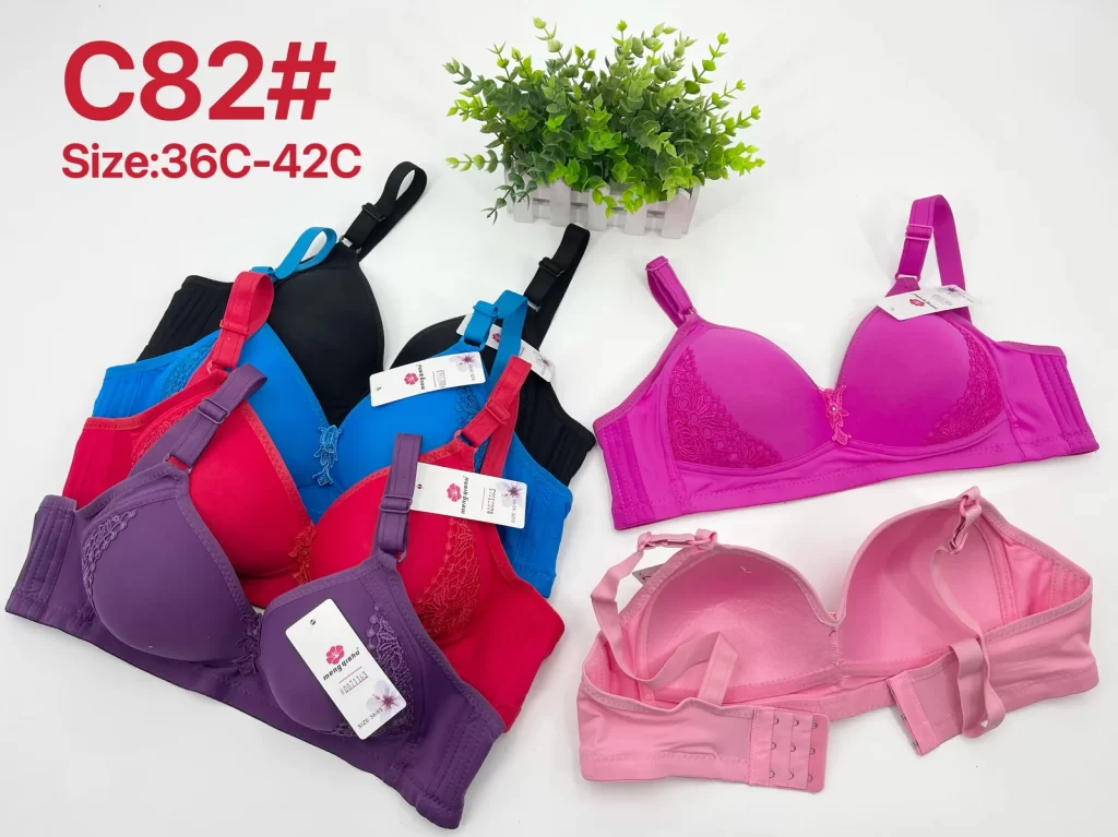Wholesale Lace Trim Bra C Cup (C82) - China lingerie manufacturer & supplier