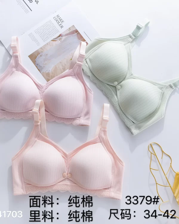 Wholesale Nursing Lace Trim Bra (3379) - China lingerie manufacturer & supplier