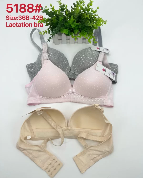 Wholesale Nursing Polka Dot Bra B Cup (5188) - China lingerie manufacturer & supplier
