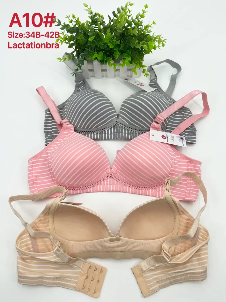 Wholesale Nursing Striped Bra B Cup (A10) - China lingerie manufacturer & supplier