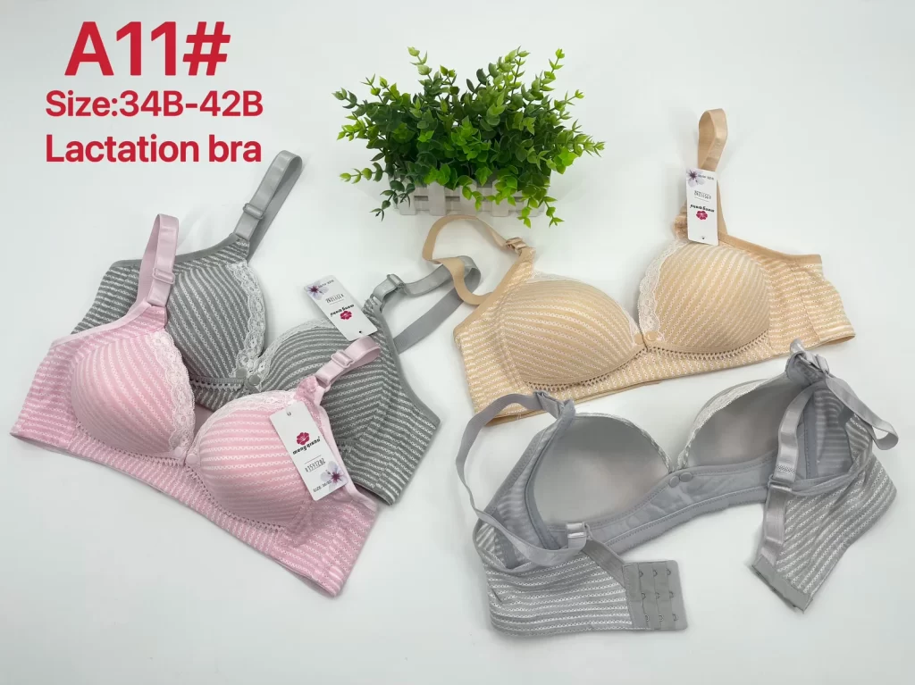 Wholesale Nursing Lace Trim Bra B Cup (A11) - China lingerie manufacturer & supplier