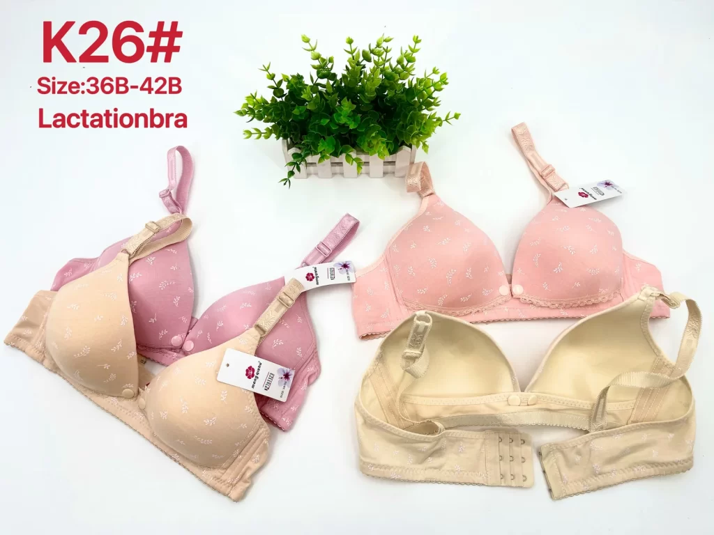 Wholesale Nursing Floral Print Bra B Cup (K26) - China lingerie manufacturer & supplier