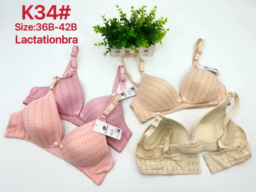 Wholesale Nursing Floral Print Bra B Cup (K34) - China lingerie manufacturer & supplier