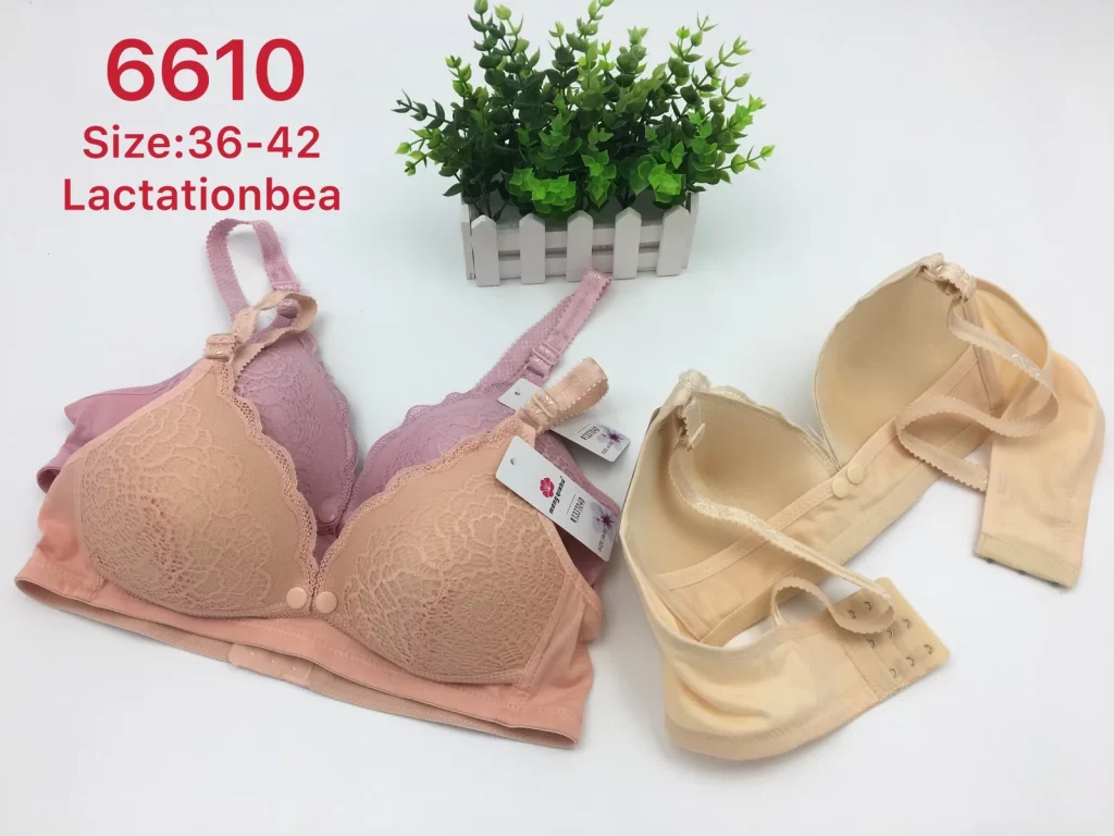 Wholesale Nursing Lace Trim Bra C Cup (6610) - China lingerie manufacturer & supplier