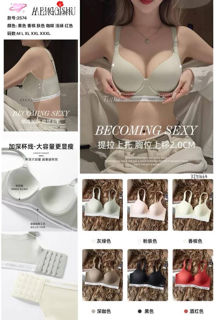 Wholesale One-Piece Bra (2574) - China lingerie manufacturer & supplier