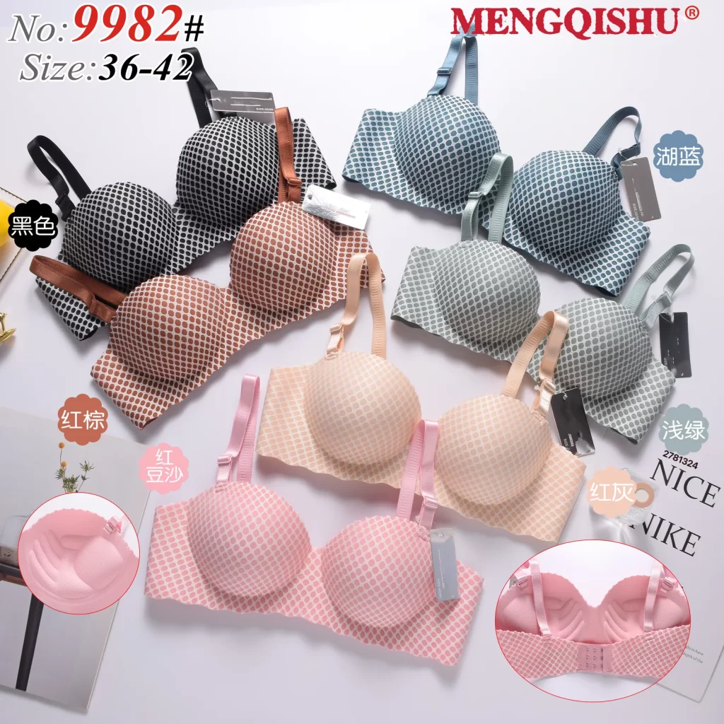Wholesale One-Piece Polka Dot Bra (9982) - China lingerie manufacturer & supplier