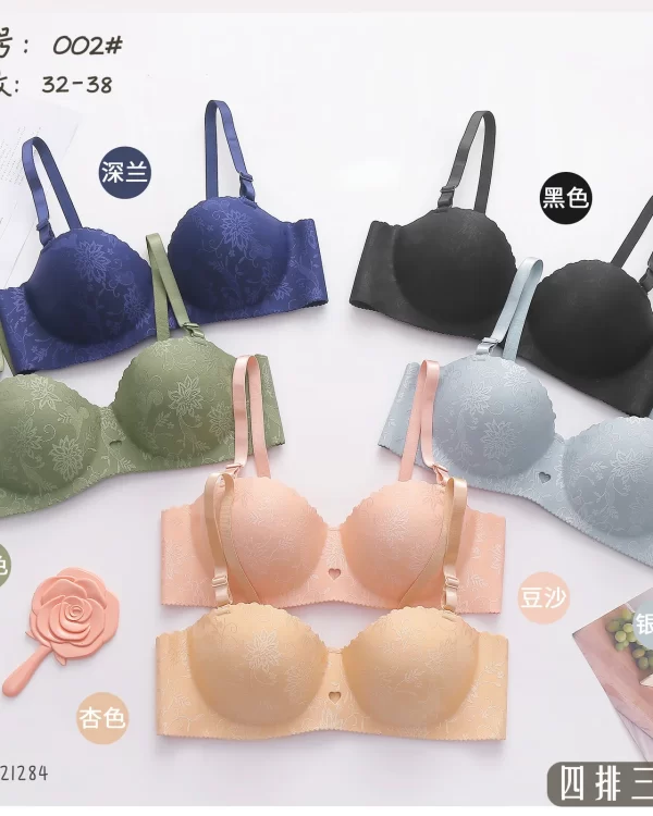 Wholesale One-Piece Jacquard Bra A Cup (002) - China lingerie manufacturer & supplier