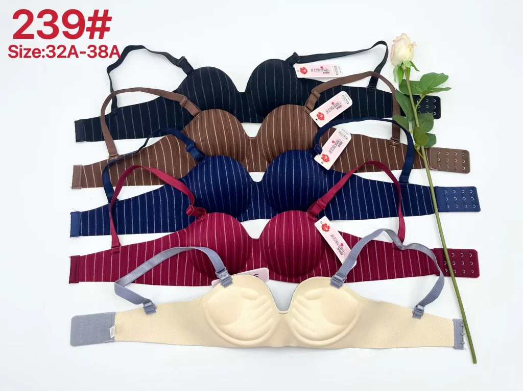 Wholesale One-Piece Striped Bra A Cup (239) - China lingerie manufacturer & supplier