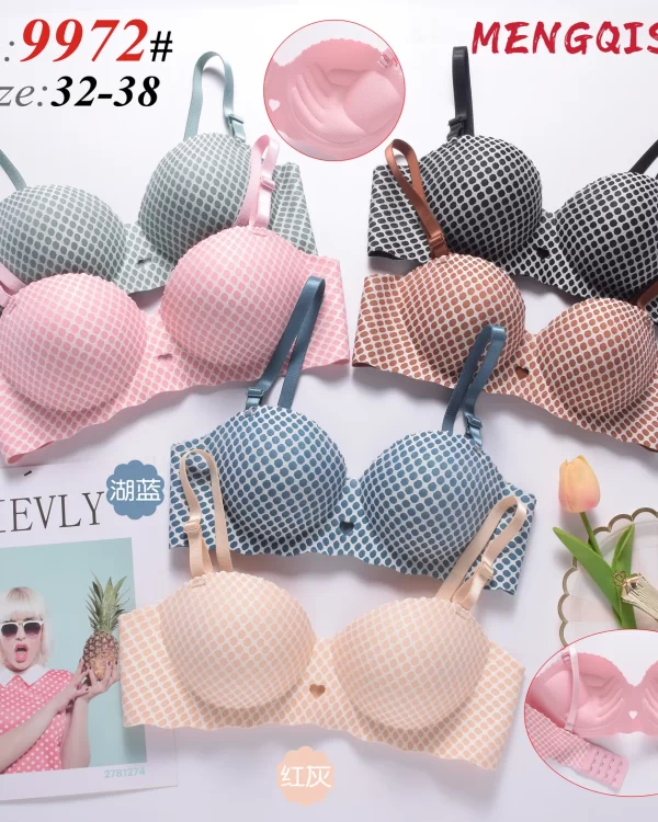 Wholesale One-Piece Polka Dot Bra A Cup (9972) - China lingerie manufacturer & supplier