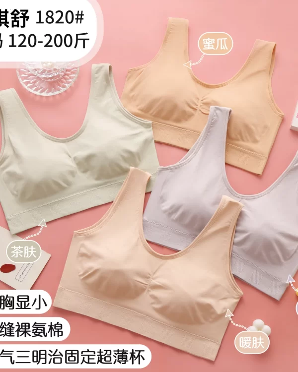 Wholesale Plus Size Vest Bra (1820) - China lingerie manufacturer & supplier