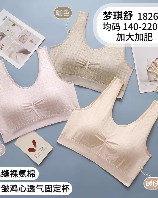 Wholesale Plus Size Vest Bra (1826) - China lingerie manufacturer & supplier