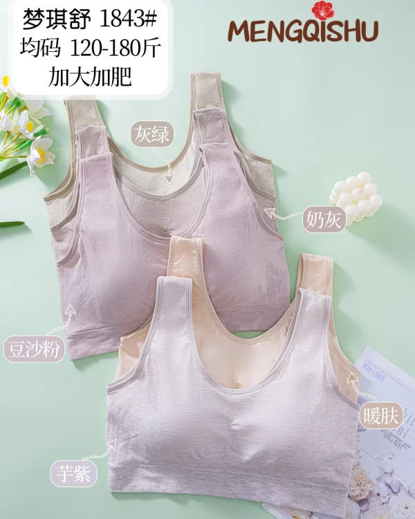 Wholesale Plus Size Vest Bra (1843) - China lingerie manufacturer & supplier