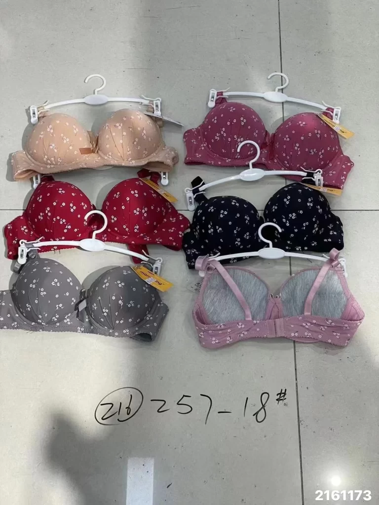 Wholesale Plus Size Floral Print Bra (257-18) - China lingerie manufacturer & supplier