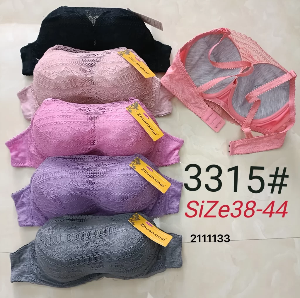 Wholesale Plus Size Bandeau Bra (3315) - China lingerie manufacturer & supplier
