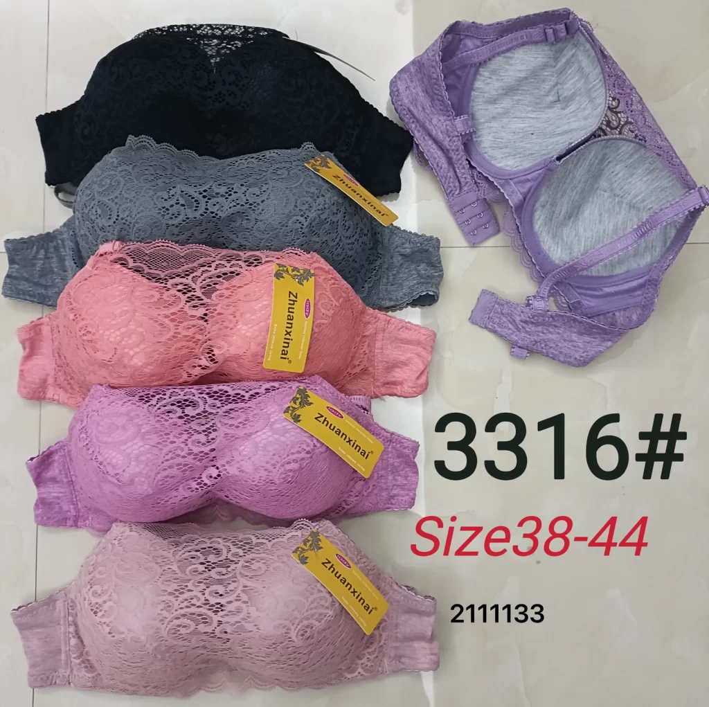 Wholesale Plus Size Bandeau Bra (3316) - China lingerie manufacturer & supplier