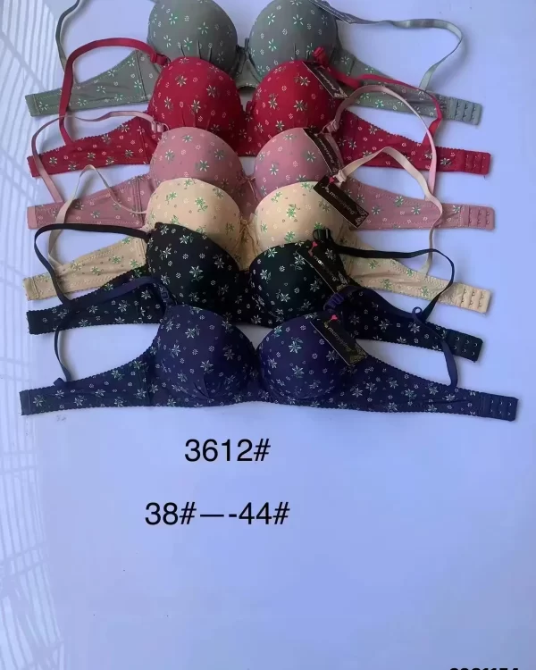 Wholesale Plus Size Floral Print Bra (3612) - China lingerie manufacturer & supplier