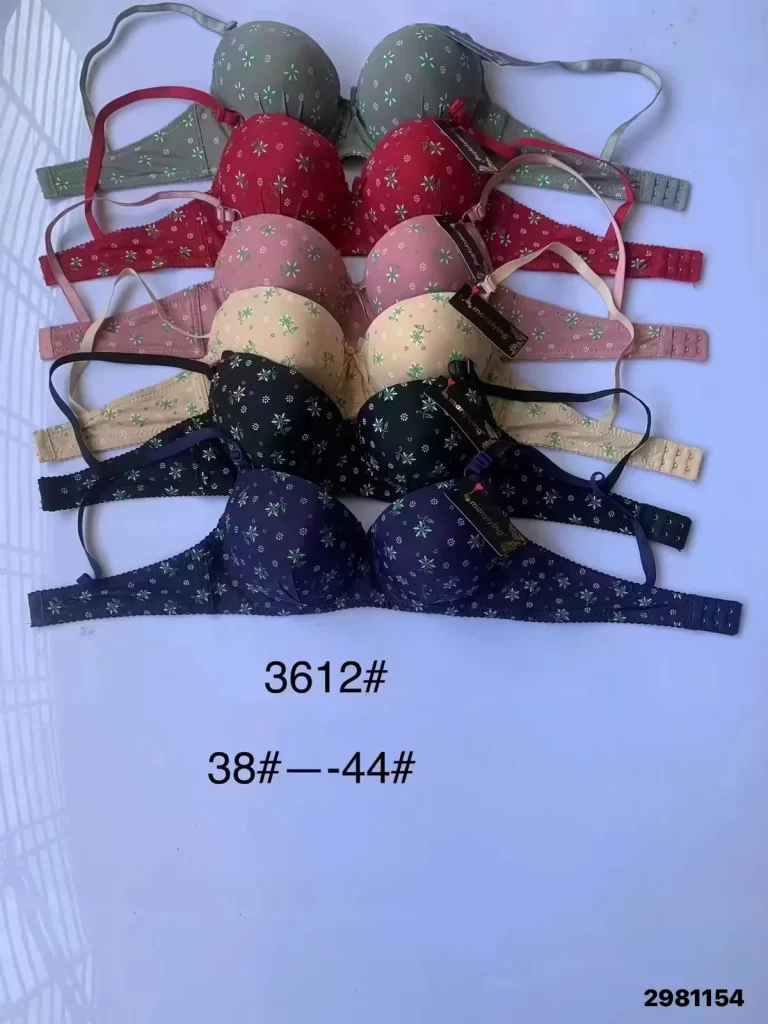 Wholesale Plus Size Floral Print Bra (3612) - China lingerie manufacturer & supplier