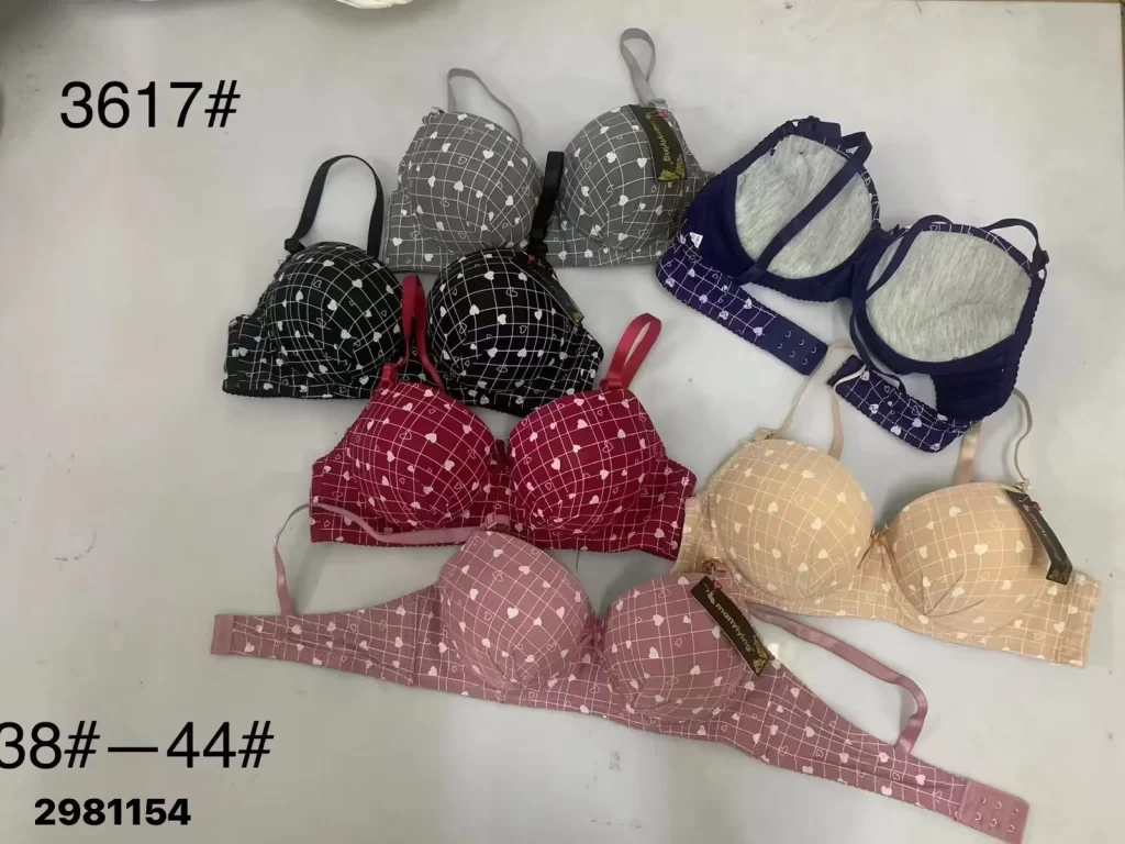 Wholesale Plus Size Floral Print Bra (3617) - China lingerie manufacturer & supplier