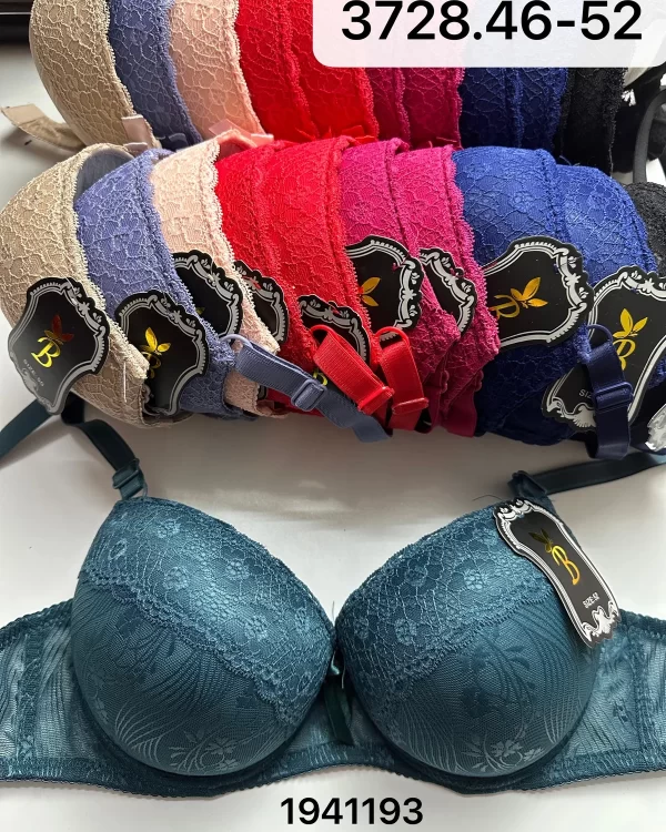 Wholesale Plus Size Lace Trim Bra (3728) - China lingerie manufacturer & supplier