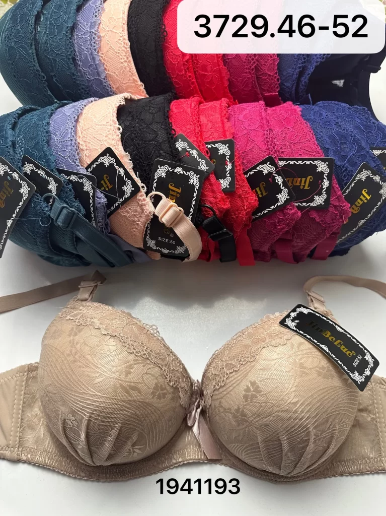 Wholesale Plus Size Lace Trim Bra (3729) - China lingerie manufacturer & supplier