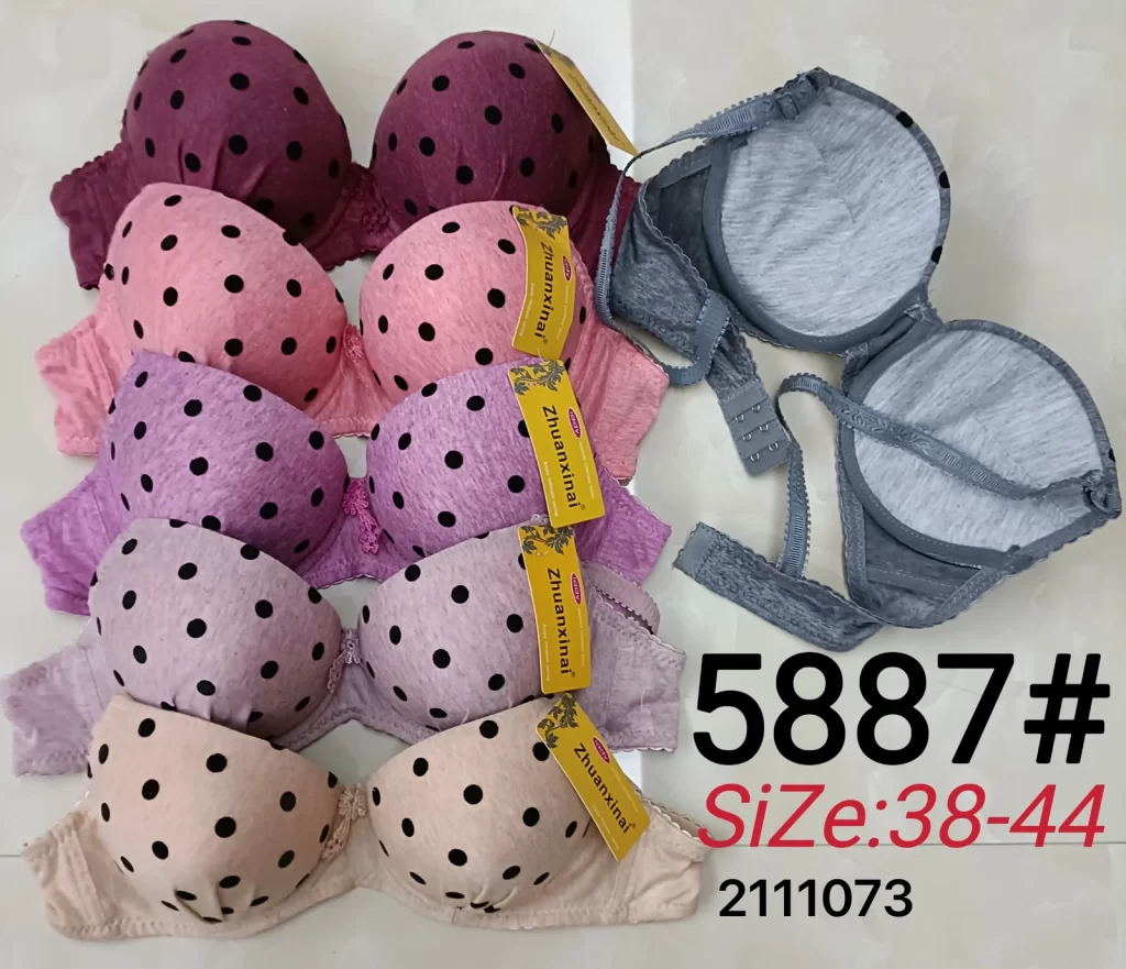 Wholesale Plus Size Polka Dot Bra (5887) - China lingerie manufacturer & supplier