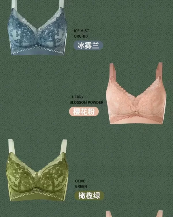 Wholesale Plus Size Lace Trim Bra (6681) - China lingerie manufacturer & supplier