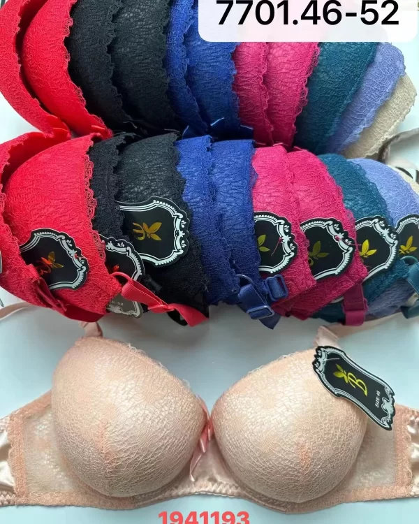 Wholesale Plus Size Lace Trim Bra (7701) - China lingerie manufacturer & supplier