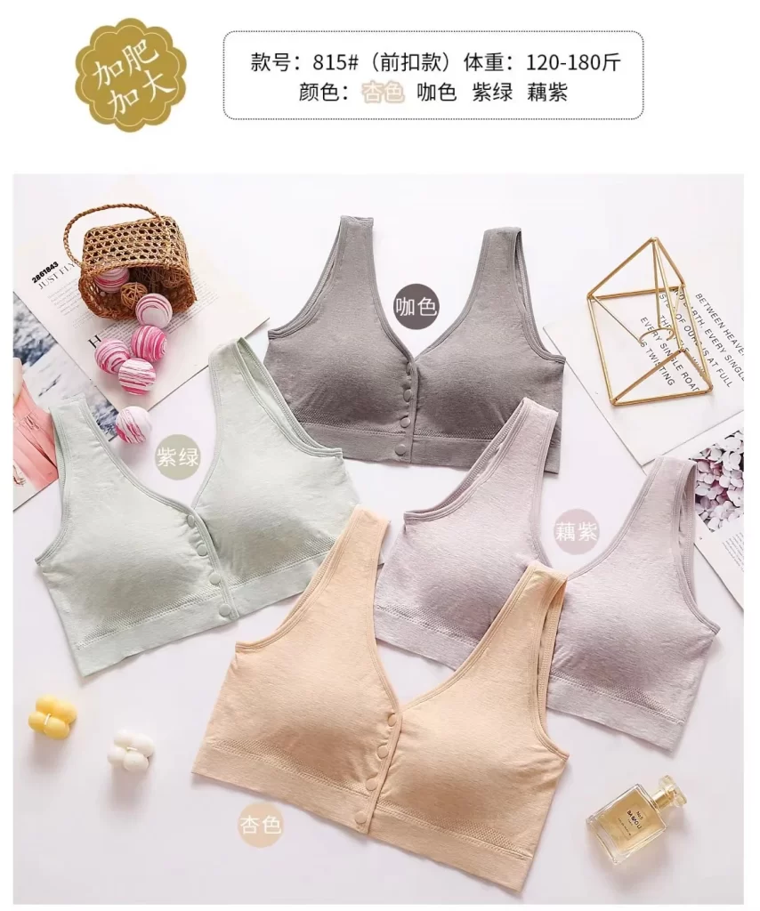 Wholesale Plus Size Vest Bra (815) - China lingerie manufacturer & supplier