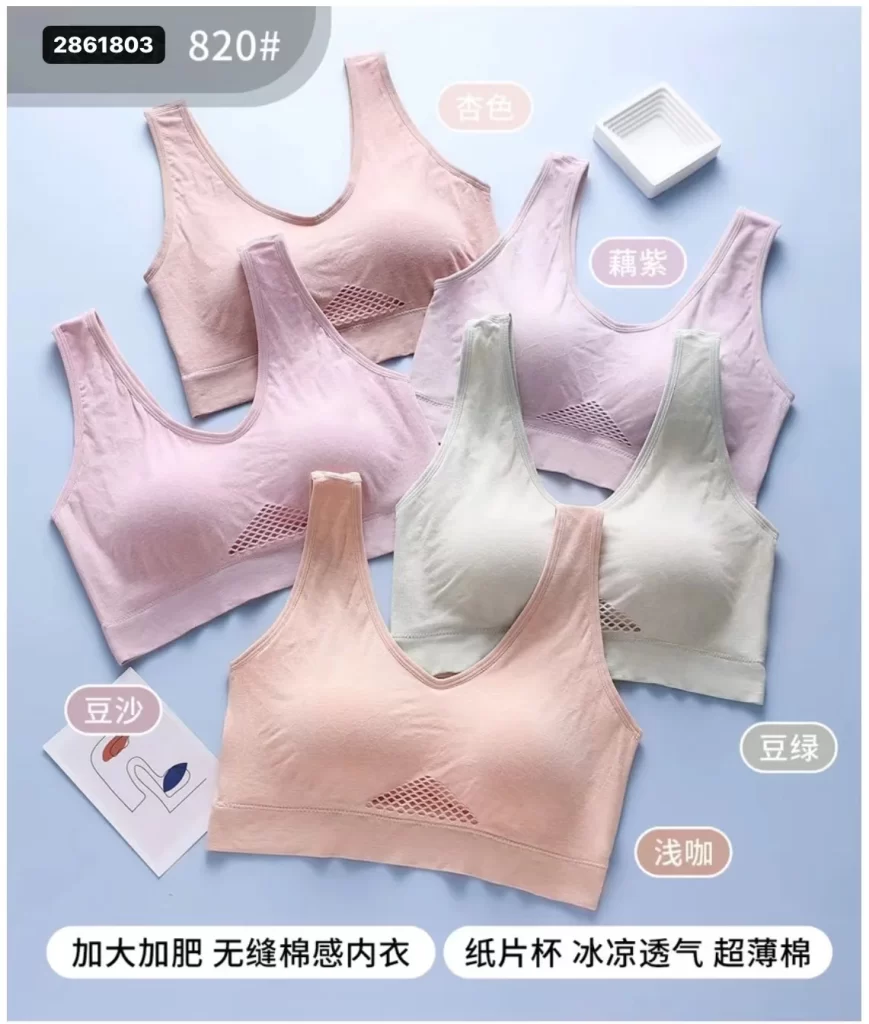 Wholesale Plus Size Vest Bra (820) - China lingerie manufacturer & supplier