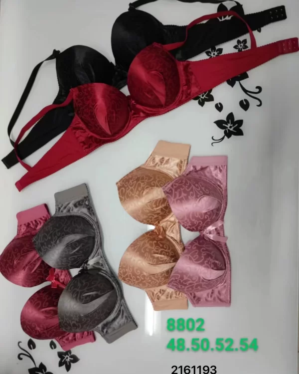 Wholesale Plus Size Jacquard Bra (8802) - China lingerie manufacturer & supplier
