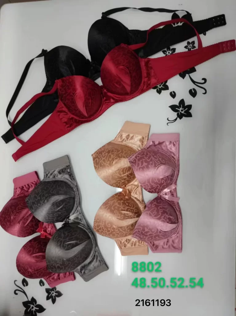 Wholesale Plus Size Jacquard Bra (8802) - China lingerie manufacturer & supplier