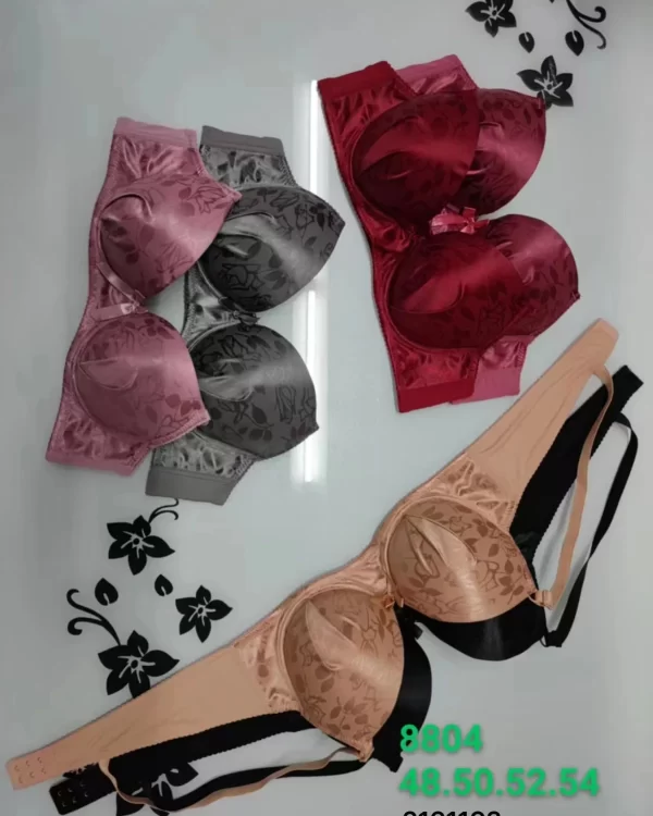 Wholesale Plus Size Jacquard Bra (8804) - China lingerie manufacturer & supplier