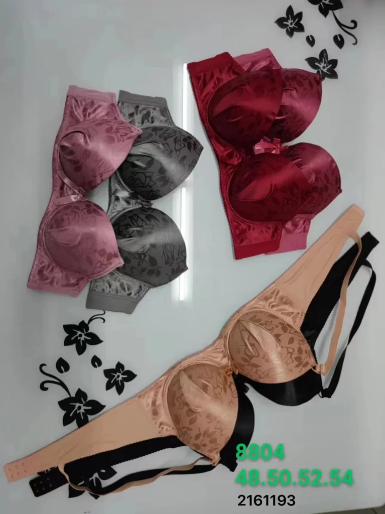 Wholesale Plus Size Jacquard Bra (8804) - China lingerie manufacturer & supplier