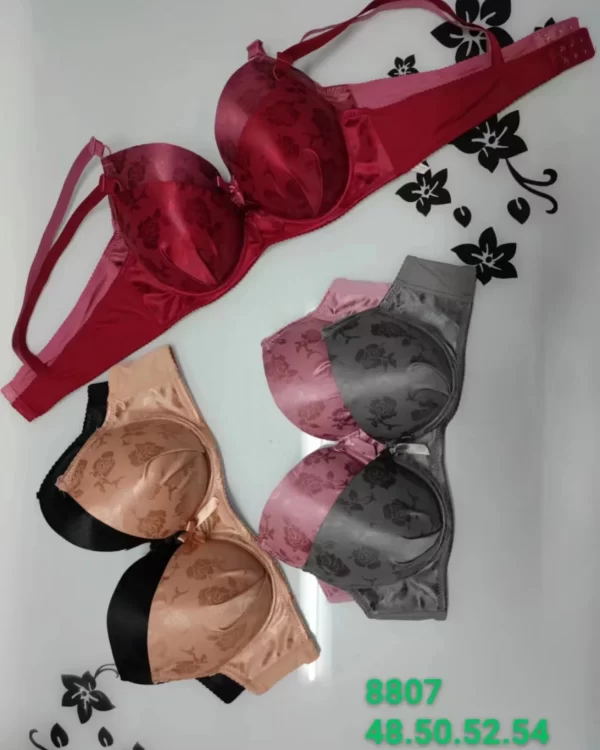 Wholesale Plus Size Jacquard Bra (8807) - China lingerie manufacturer & supplier